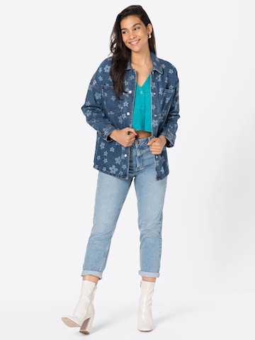 NEW LOOK Prehodna jakna 'RAJA' | modra barva