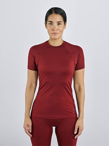 BLACKYAK Performance Shirt 'Gurla' in Red: front