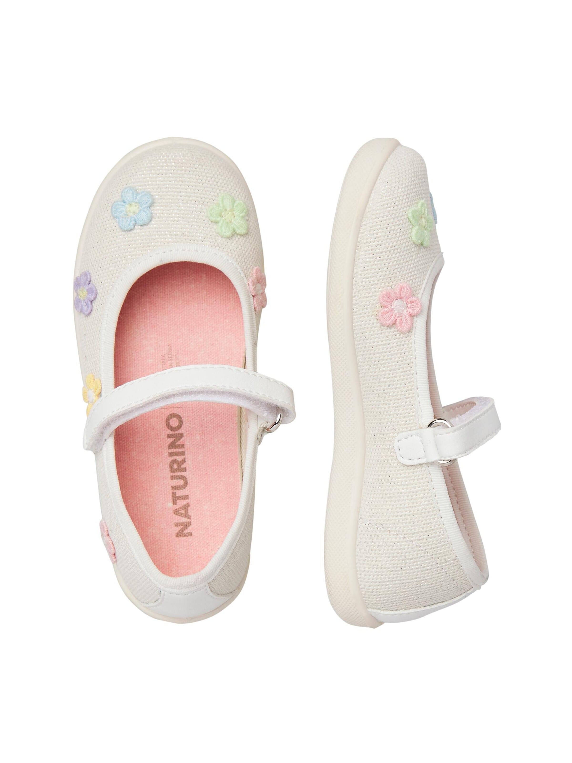 Ballerines 'Malilia' NATURINO en blanc