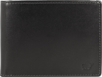 Braun Büffel Portemonnee 'Arezzo' in Zwart: voorkant