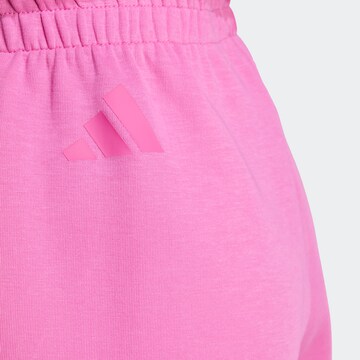 ADIDAS SPORTSWEAR Loosefit Sportbroek 'Future Icons' in Roze