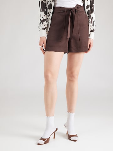 GUESS Regular Pants 'NEW NINA' in Brown: front