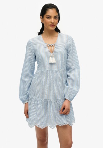 Robe Superdry en bleu : devant