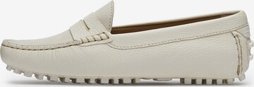 LOTTUSSE Moccasins 'Banda' in White: front