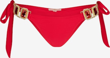 Moda Minx Bikini bottom 'Boujee' in Red: front