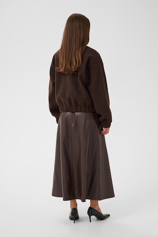CULTURE - Chaqueta de entretiempo en marrón