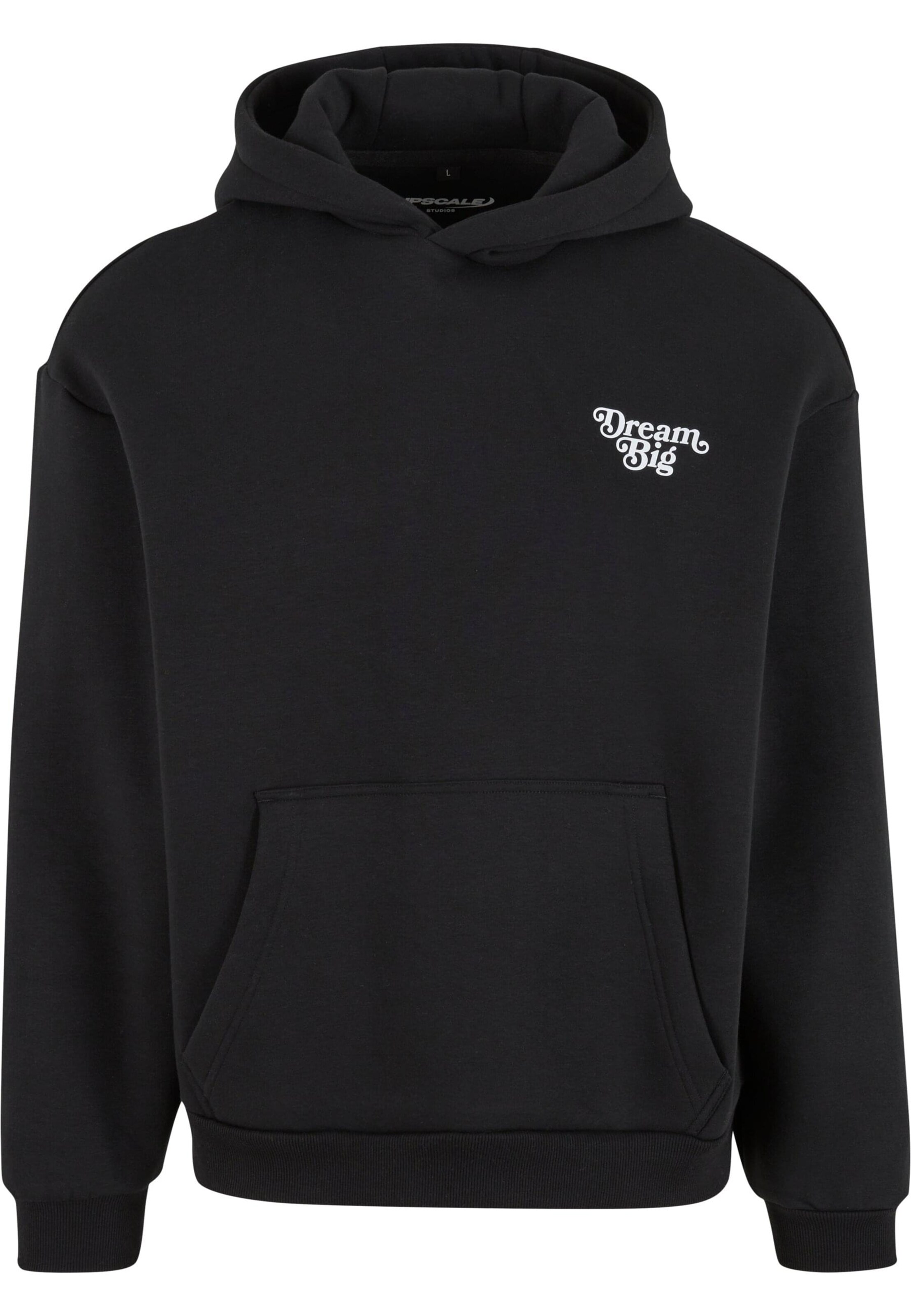 MT Upscale Mikina 'Up And Beyond' – černá: přední strana