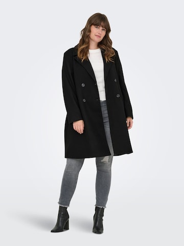 Manteau mi-saison 'CARAdina' ONLY Carmakoma en noir : devant