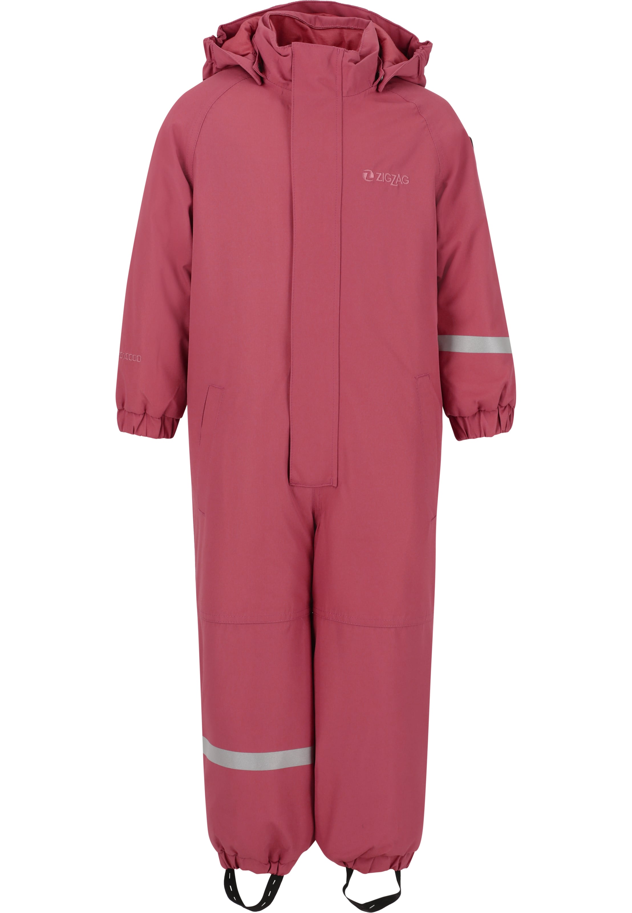 ZigZag Schneeanzug 'Vally' in Pink: Vorderseite
