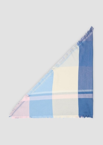 s.Oliver Sjaal in Blauw: voorkant