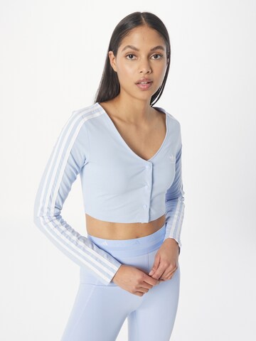 ADIDAS ORIGINALS Tričko 'Adicolor Classics 3-Streifen' – modrá: přední strana