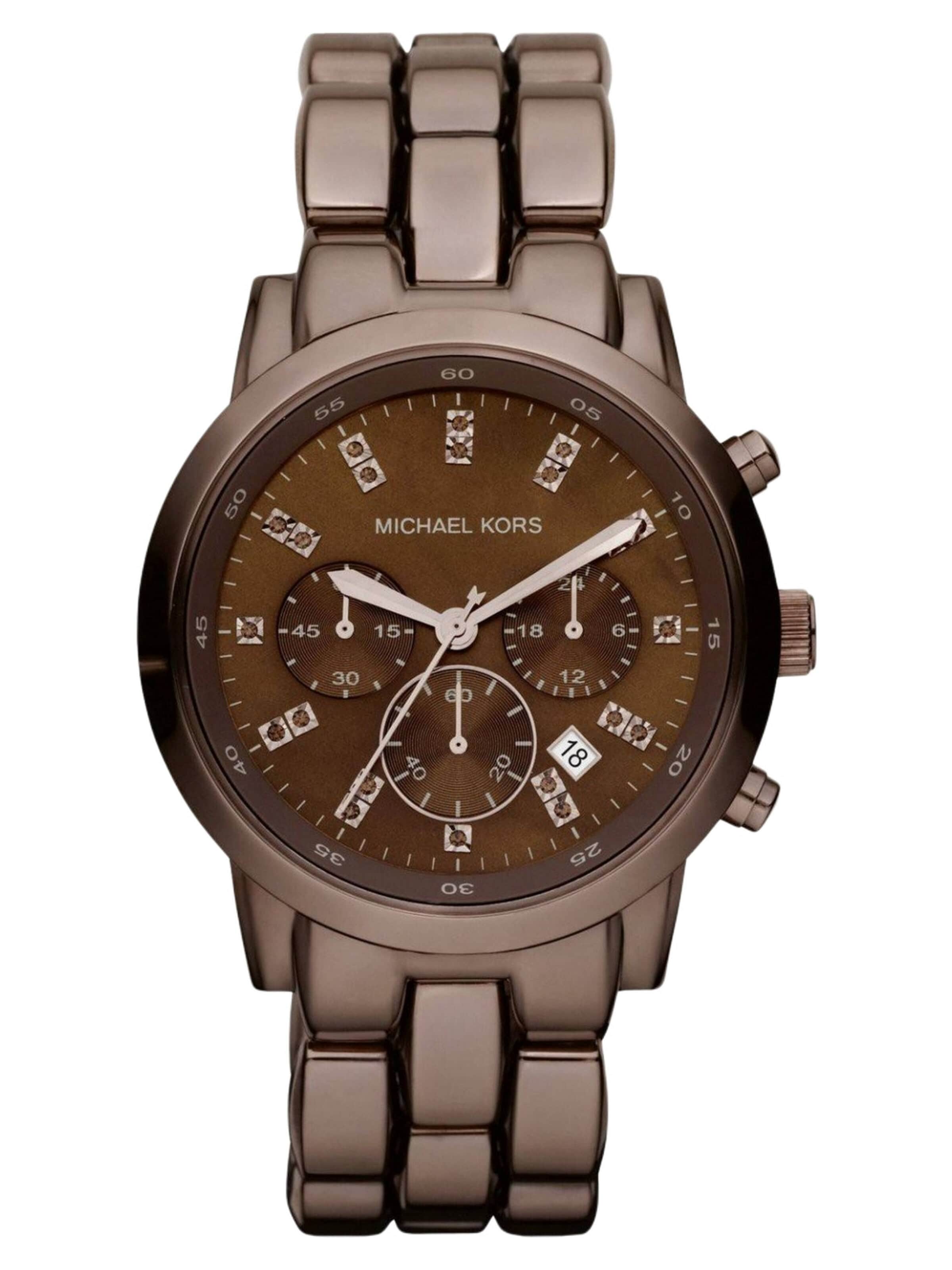 Michael Kors Analogt ur i brun: forside