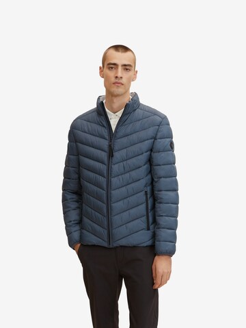 TOM TAILOR Between-Season Jacket in Blue: front