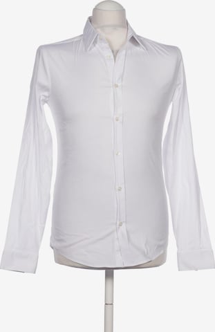 MANGO MAN Button Up Shirt in XS in White: front