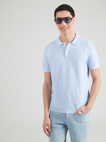 NOWADAYS Μπλουζάκι 'Racket' σε μπλε: μπροστά