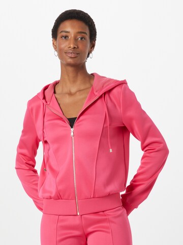 PATRIZIA PEPE Sweatvest in Roze: voorkant