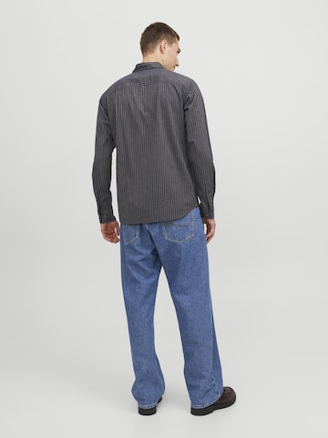 JACK & JONES Regular Fit Hemd in Blau