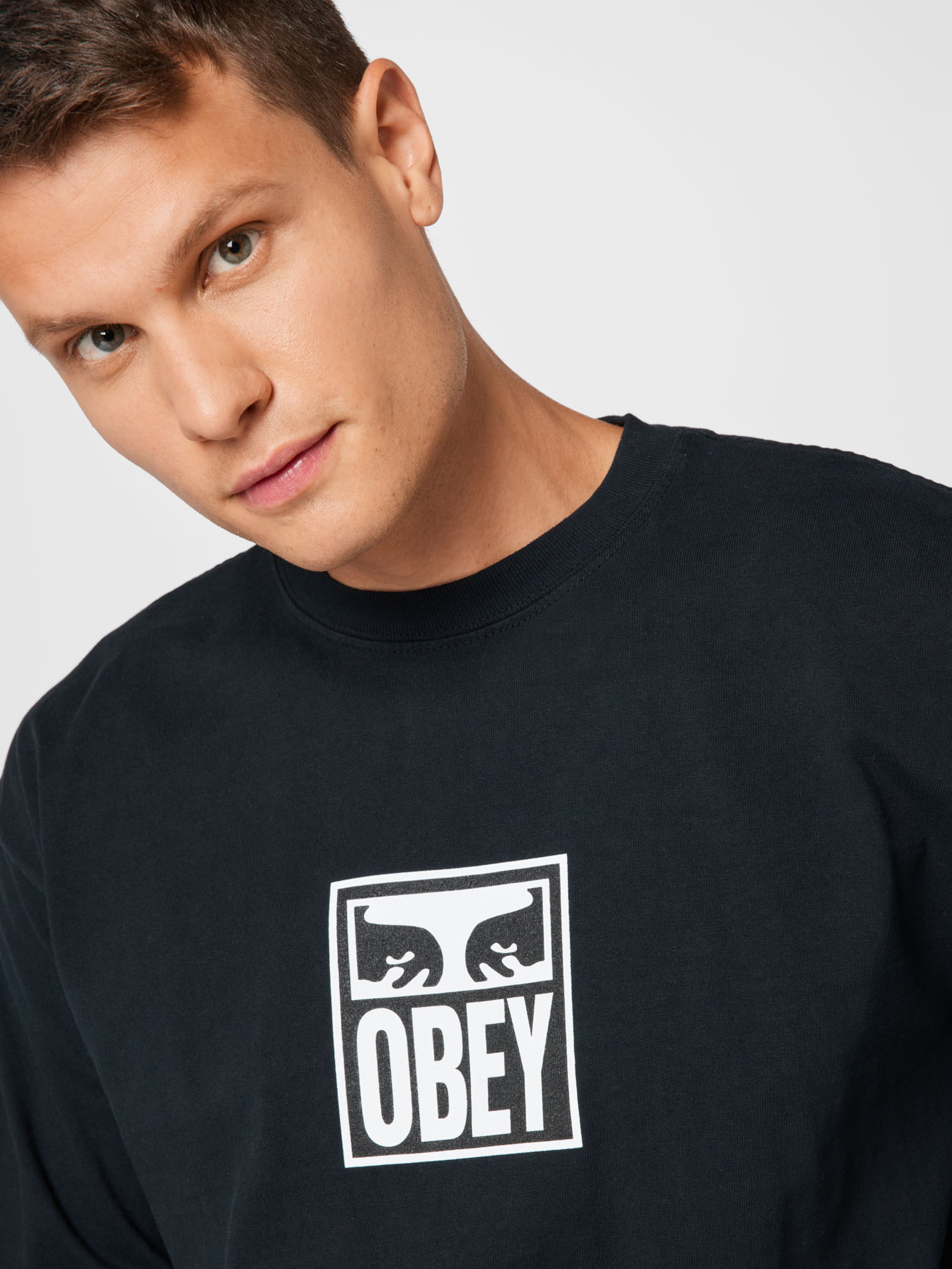 T-shirts et polos T-Shirt Obey en Noir 