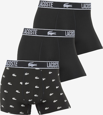 LACOSTE Boxer shorts in Black: front