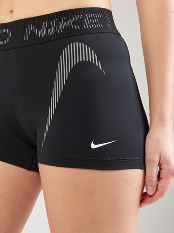 NIKE Skinny Παντελόνι φόρμας σε μαύρο
