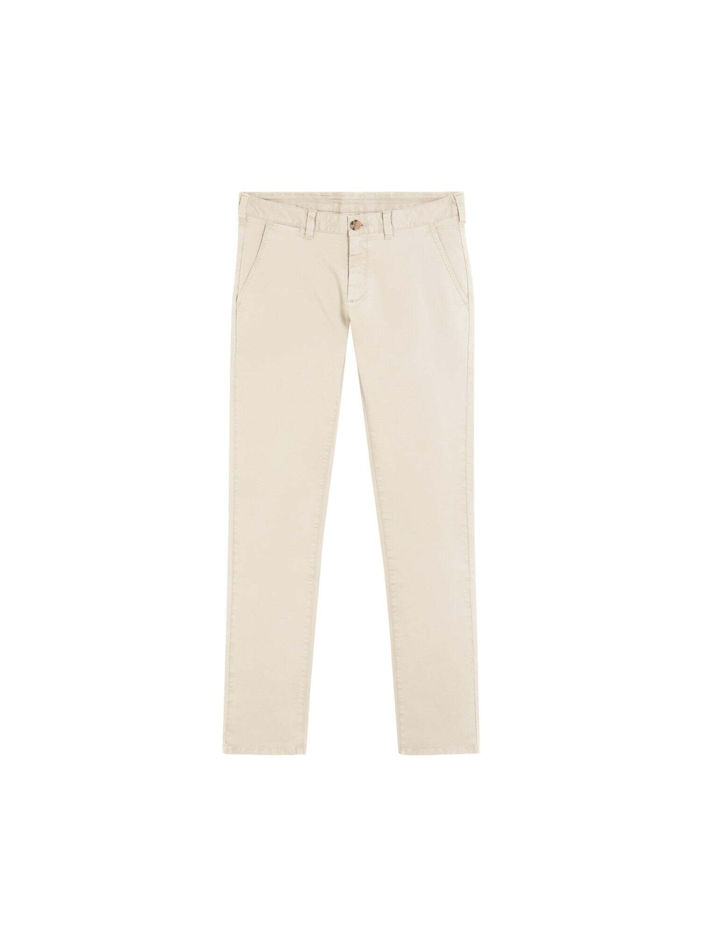 Scalpers regular Lærredsbukser ' ' i beige: forside