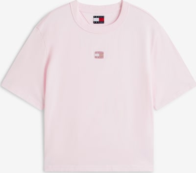 Marškinėliai iš Tommy Jeans, spalva – pastelinė rožinė, Prekių apžvalga