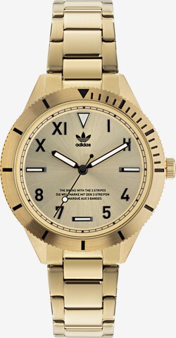 ADIDAS ORIGINALS Analog Watch in Gold: front