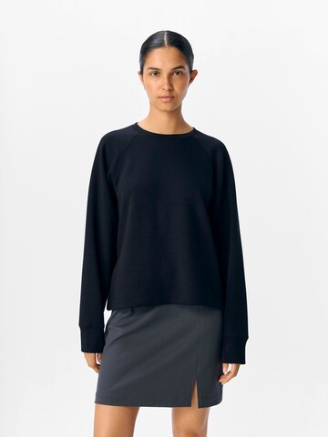 OBJECT Sweatshirt 'OBJANDREA' in Zwart: voorkant