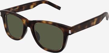 Saint Laurent Sunglasses 'SL 51 RIM' in Green: front