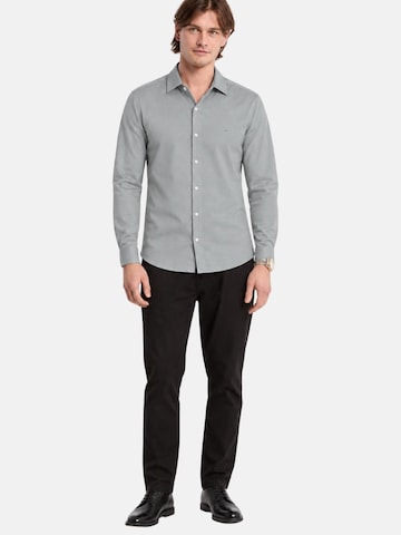 Michael Kors - Camiseta 'MICHAEL KORS JAPANESE PERFORM KNIT SLIM SHIRT CAMICIA' en gris