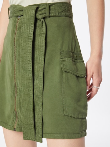 Pepe Jeans - Saia 'FLOREN' em verde