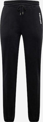 Sixth June Tapered Pants in Black: front
