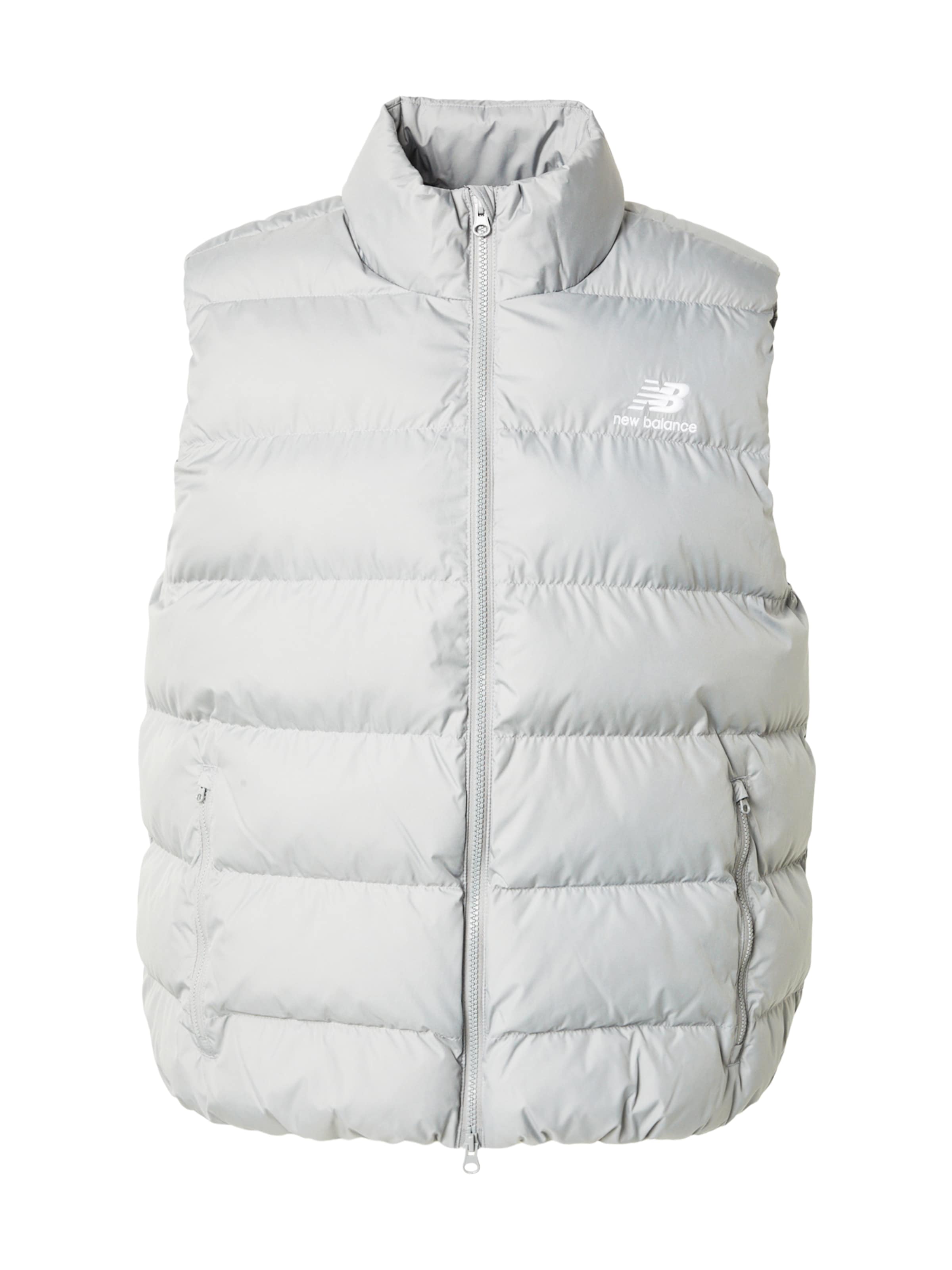 Gilet new balance en gris : devant