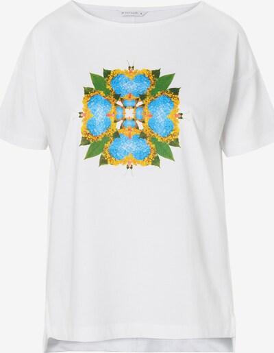 TATUUM Shirts 'MIZA 4' i blandingsfarvet / hvid, Produktvisning