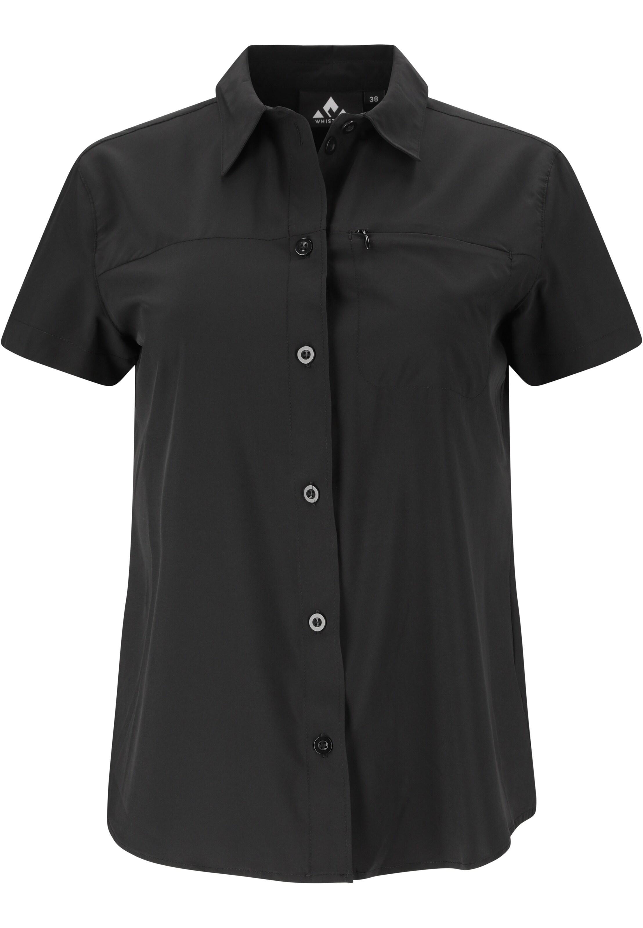 Whistler Funktionsbluse 'Jeromy' in Schwarz: Vorderseite