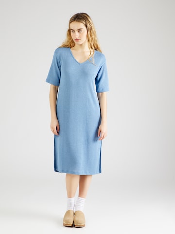 VERO MODA - Vestido de punto 'EDDIE' en azul: frente