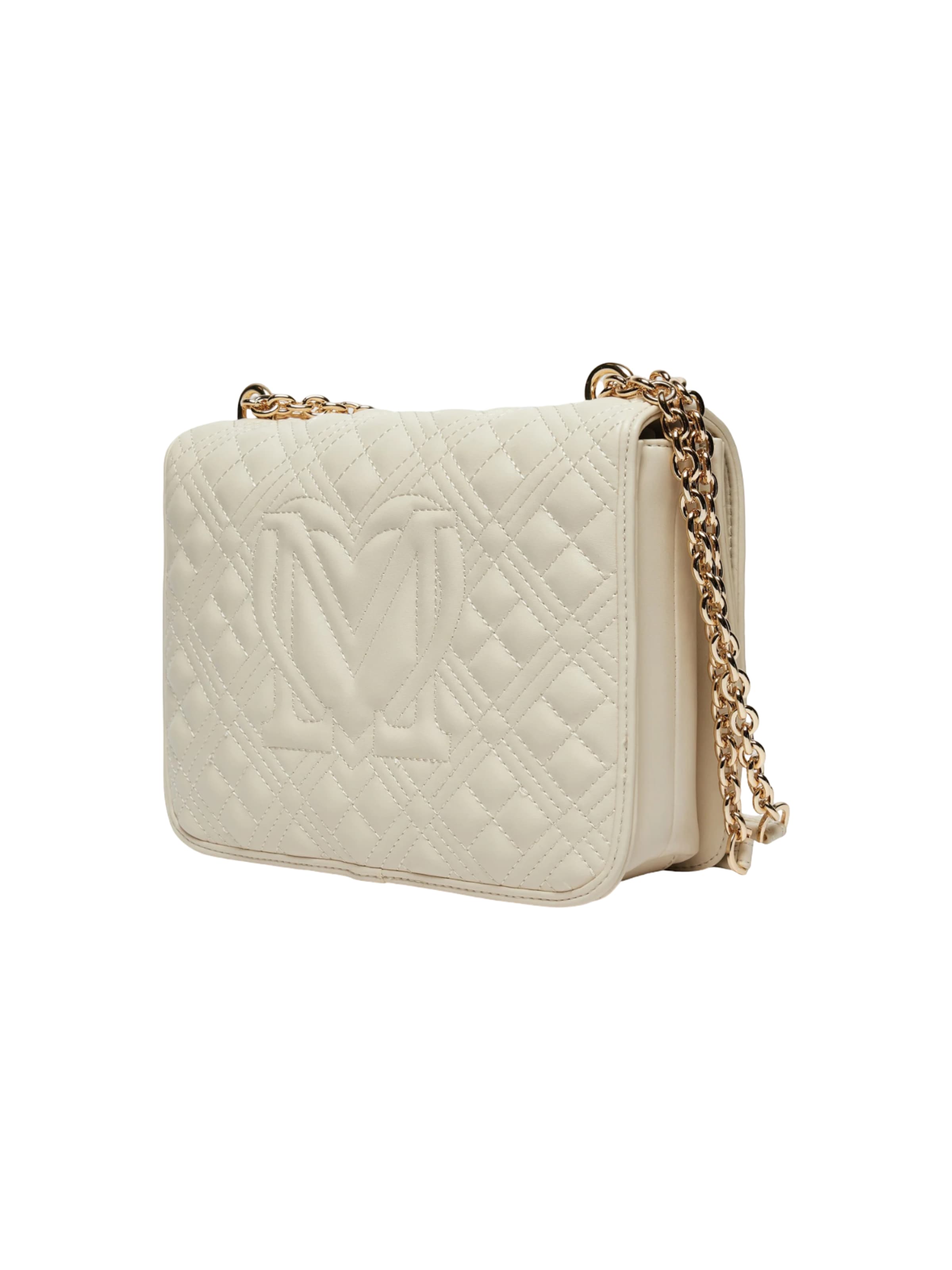 Borsa a spalla 'QUILTED PU JC4000PP1' di Love Moschino in beige