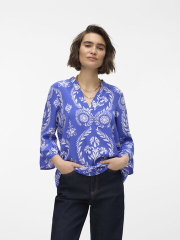 VERO MODA Blouse in Blue: front