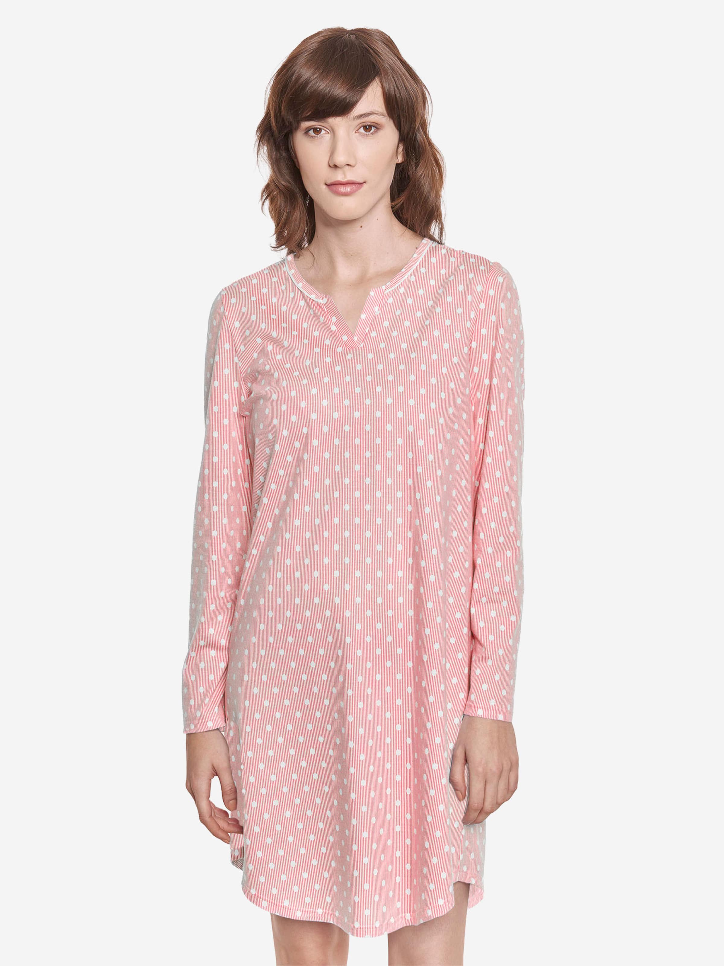 Rösch Nachthemd ' Mustermix ' in Pink: Vorderseite