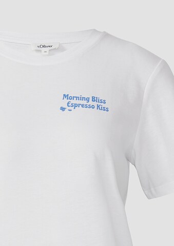T-shirt s.Oliver en blanc