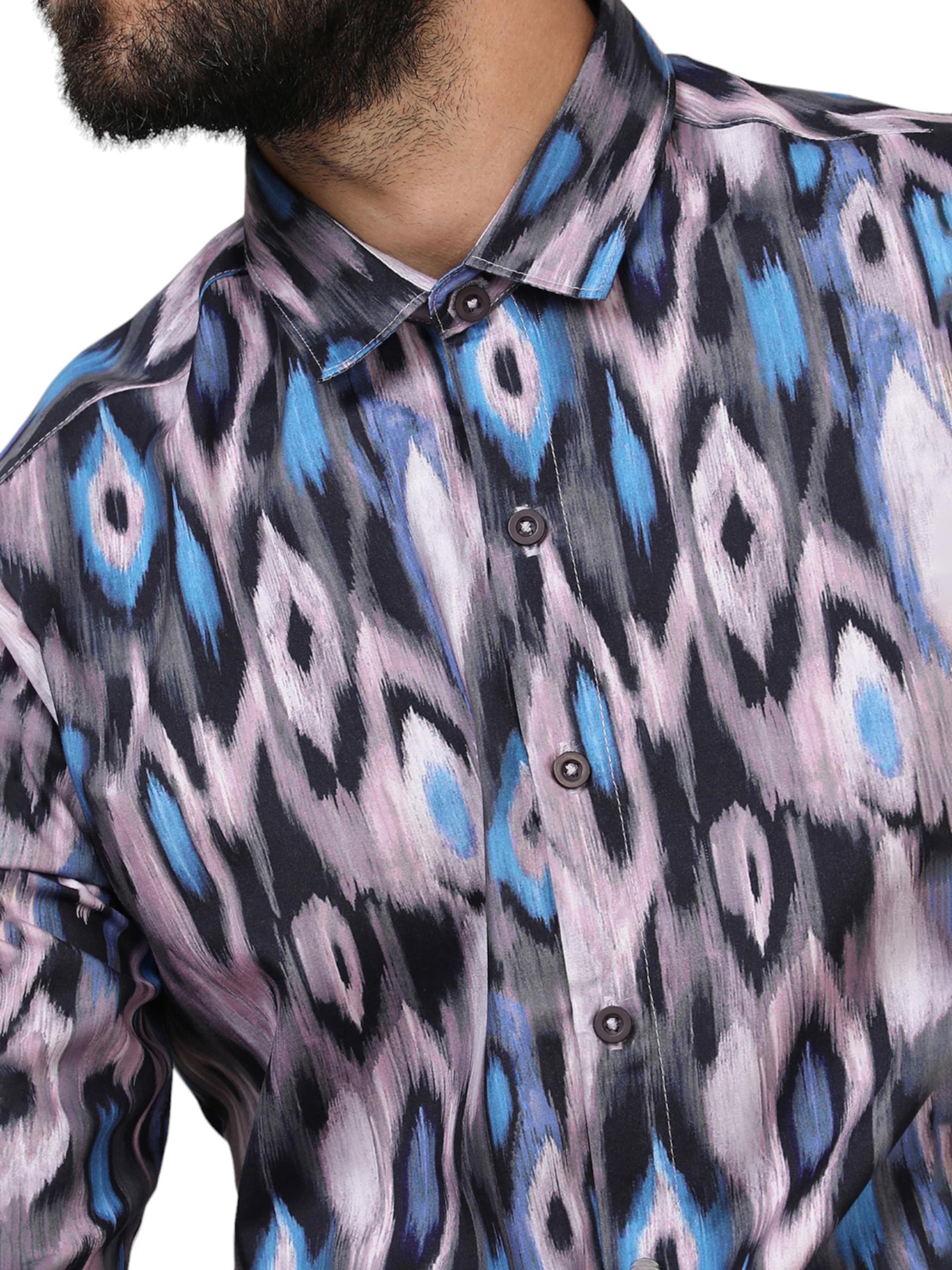 Campus Sutra Klasický střih Košile 'Harvey' – mix barev