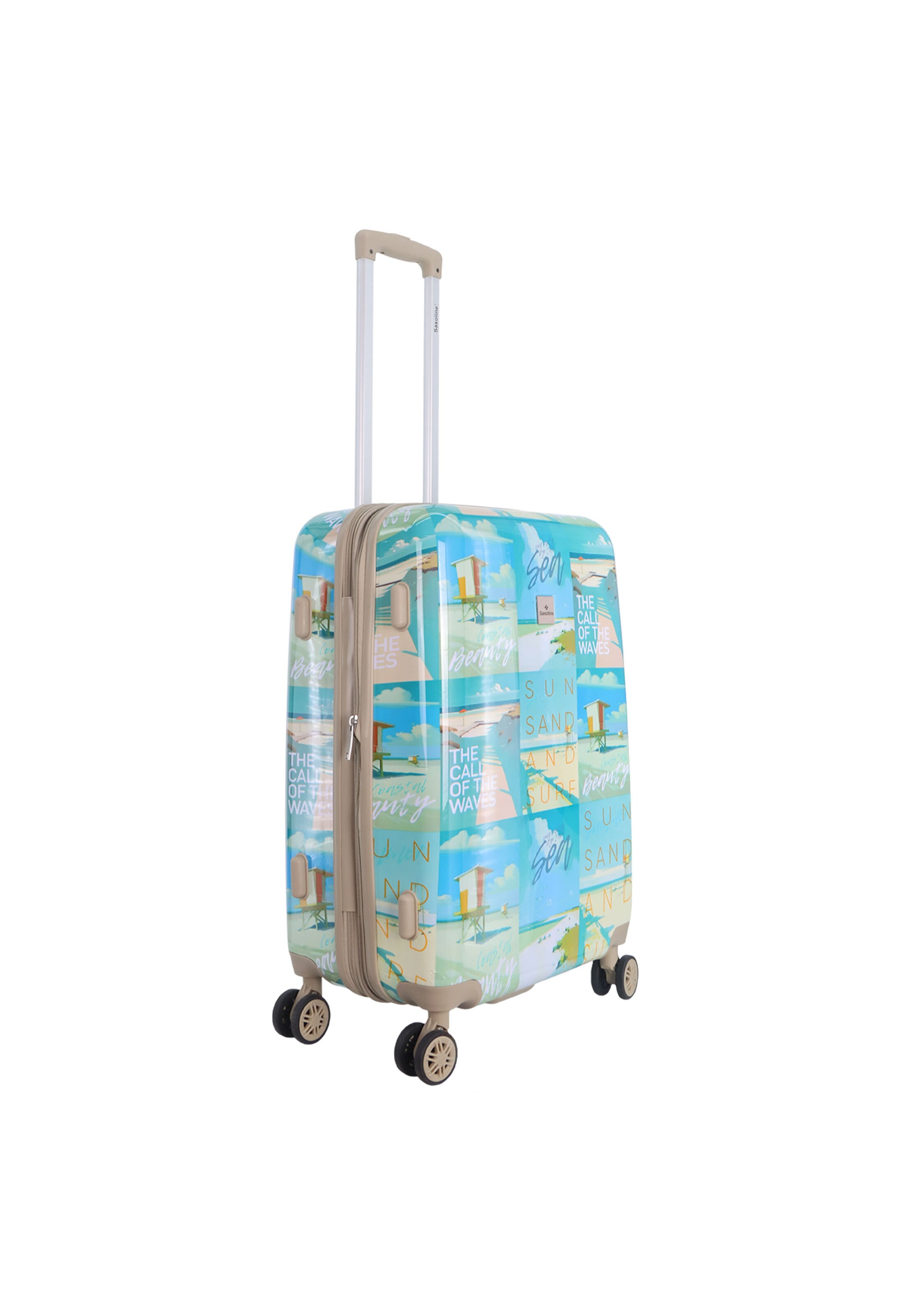 Saxoline Suitcase 'Coastal Beauty' in Mixed colors