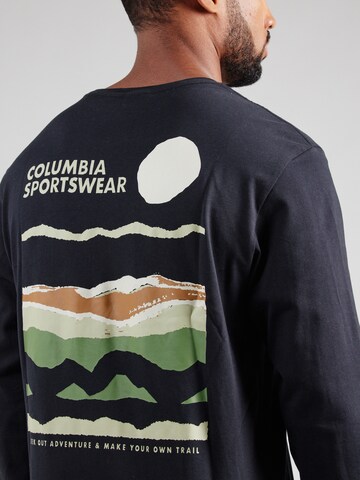 Maglia funzionale 'Explorers CanyonTorn Sun' di COLUMBIA in nero