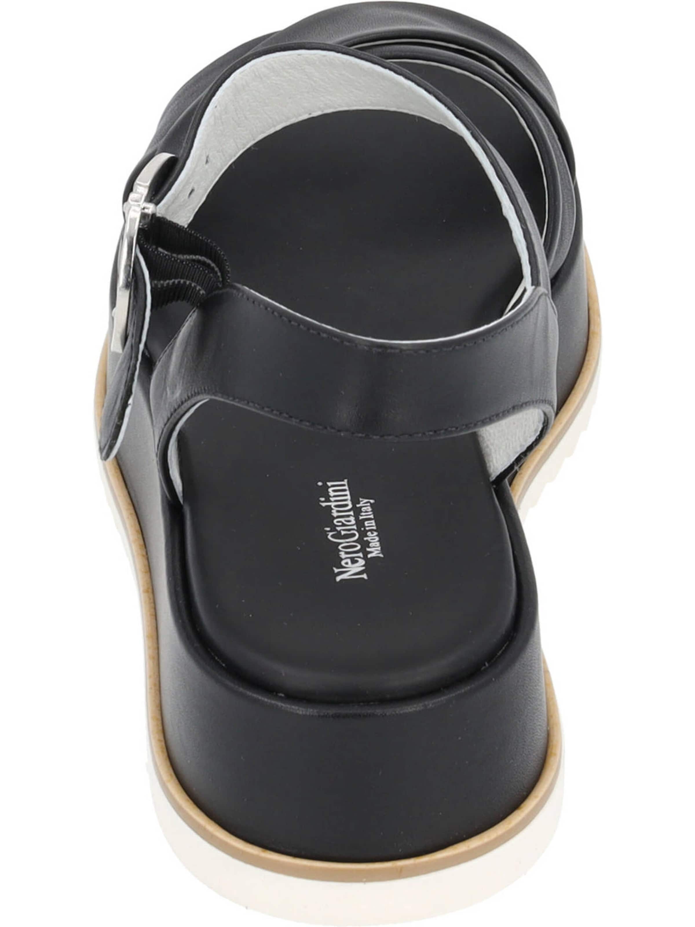 Nero Giardini Sandalen met riem 'E410740D' in Zwart