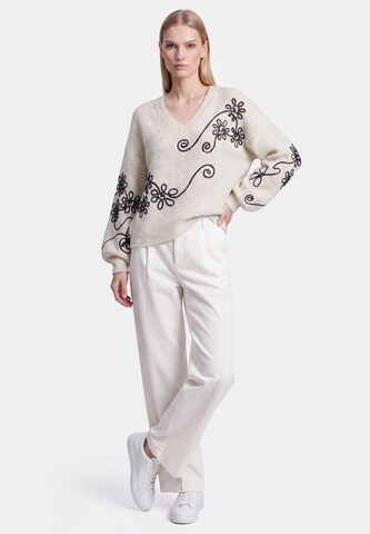 usha WHITE LABEL - Jersey en beige