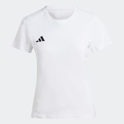 ADIDAS PERFORMANCE T-shirt fonctionnel 'Adizero Essentials' en noir / blanc, Vue avec produit