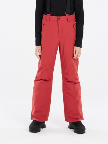PROTEST Regular Sports trousers 'SPIKET JR' in Red
