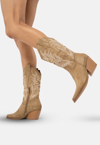 Salinyang Comwboystøvler i grøn