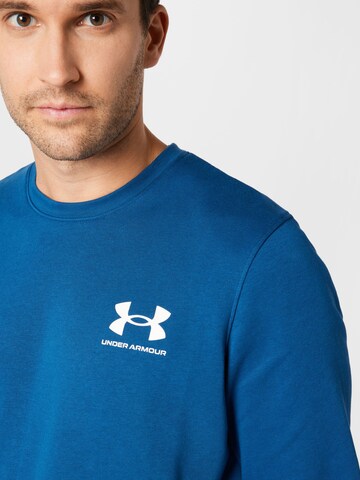 UNDER ARMOUR Sportsweatshirt i blå