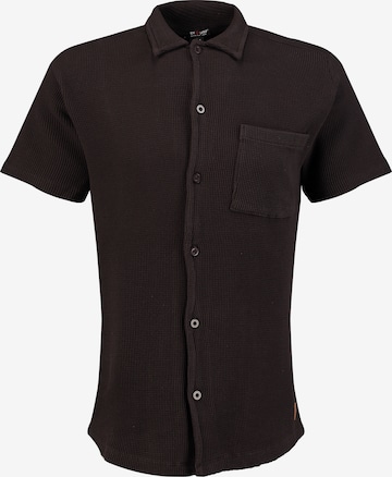 Key Largo Regular Fit Businesspaita 'KLSIEGFRIED' värissä harmaa: etupuoli